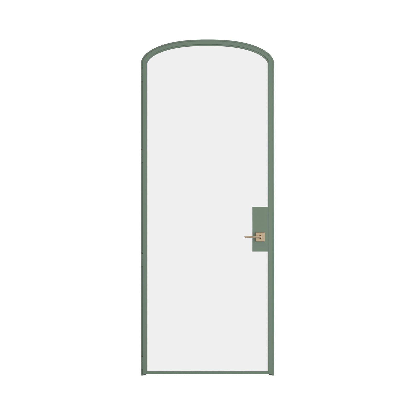 Pinkys Air Lite interior steel door, single, mini arch, closed