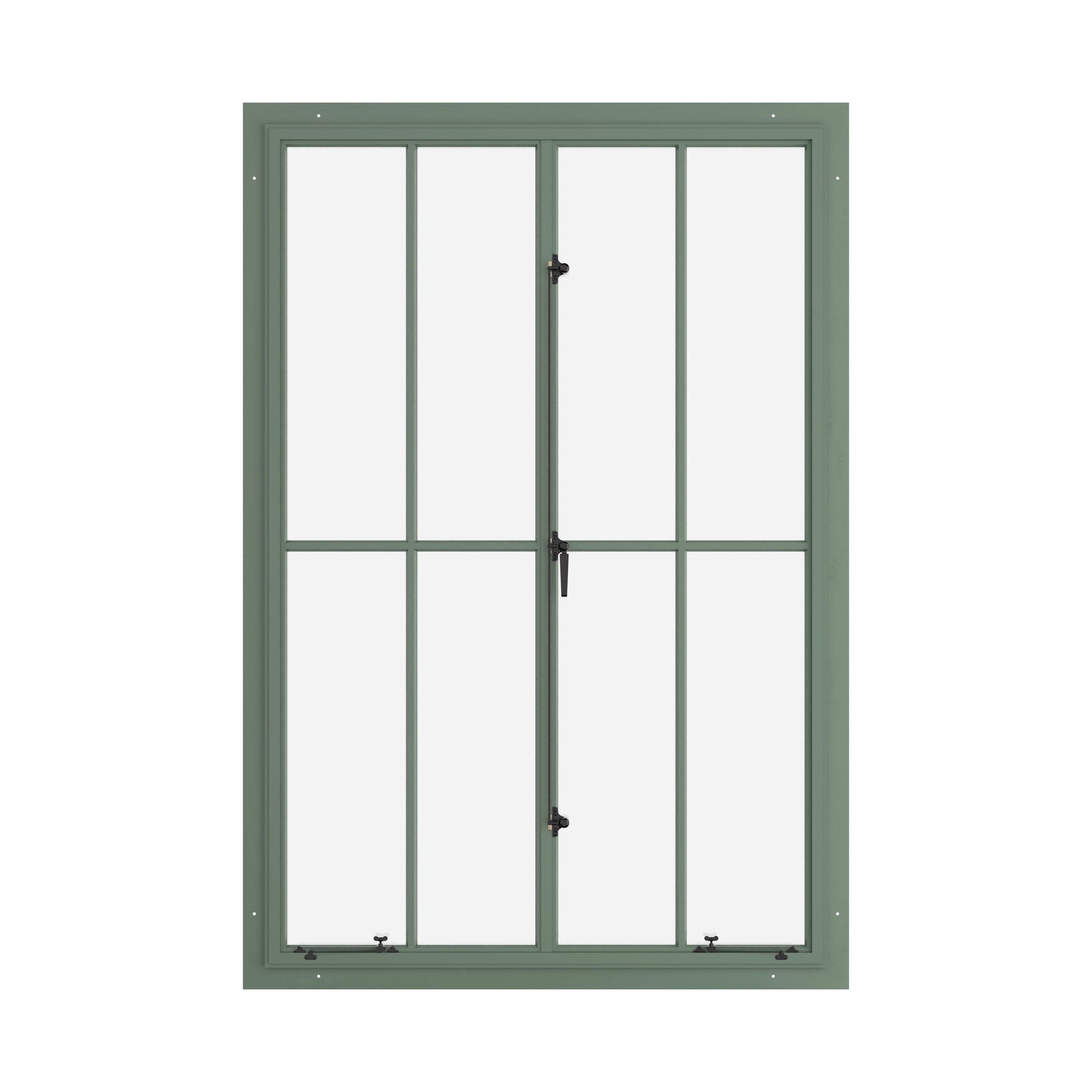 Pinkys Air Window, double, casement, portrait, closed