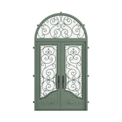 Beverly with Thermal Break and Full Arch Top Window - Double Flat | Customize