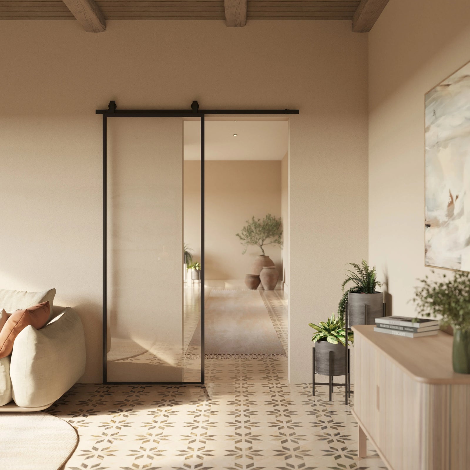 Pinkys Air Lite interior steel door