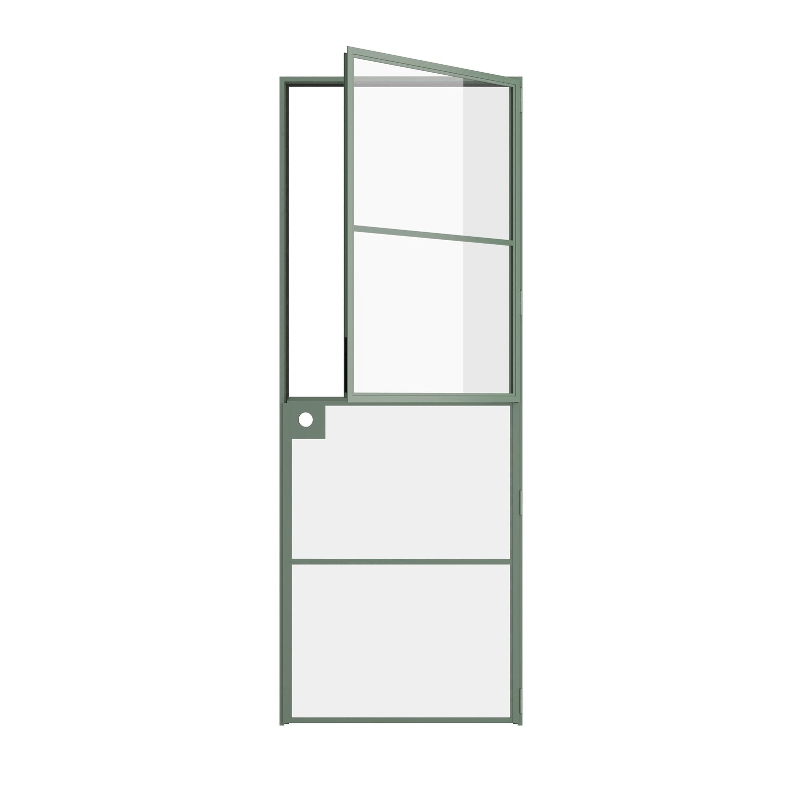 Pinkys Air 4 interior steel door, single, flat, Dutch, open