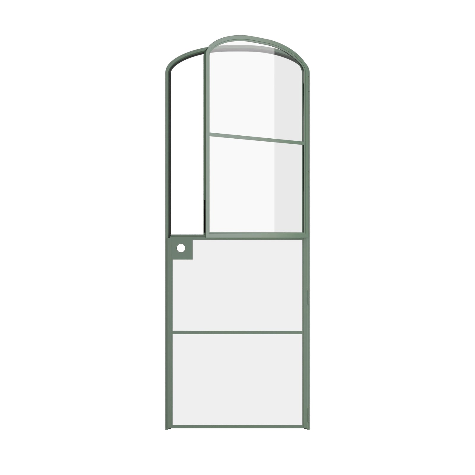 Pinkys Air 4 interior steel door, single, mini arch, Dutch, open
