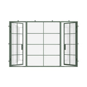 Air 5 with Thermal Break - Dual Single with Middle Fixed Panel Flat | Customize
