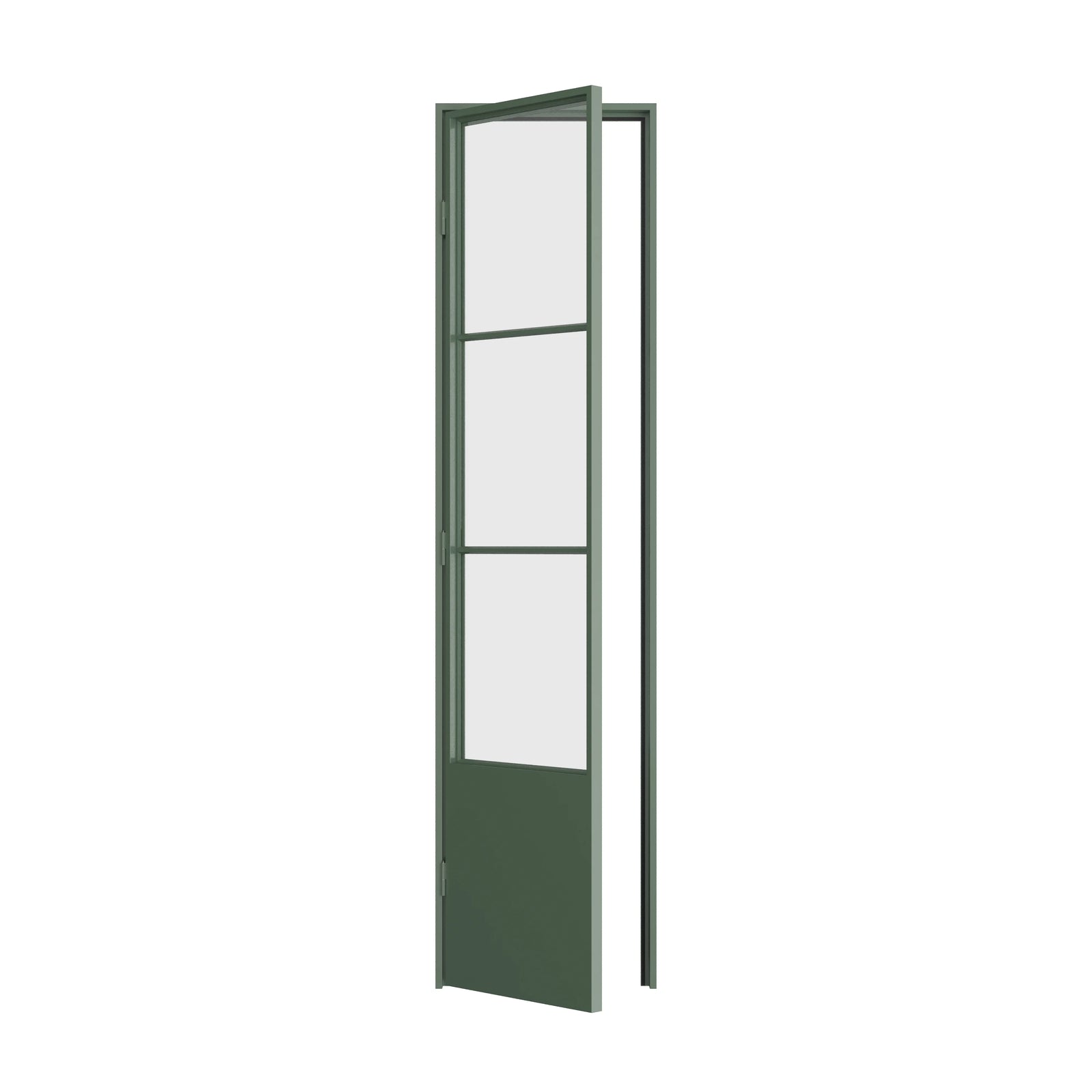 Pinkys Air Pantry steel door, single, flat, open