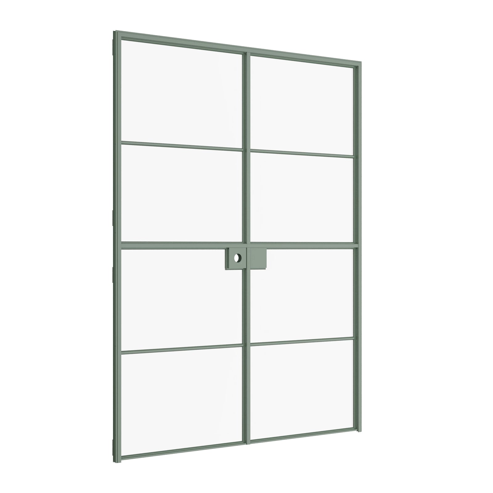 Pinkys Air 4 steel door, double, flat, closed