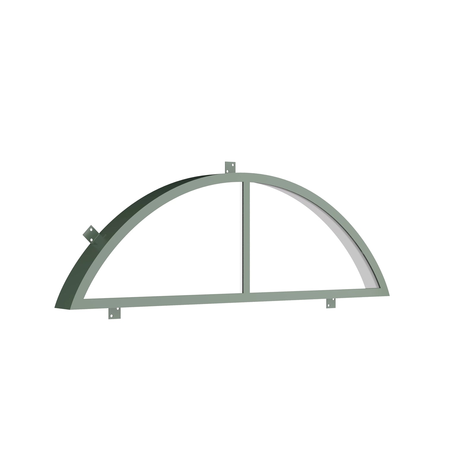 Pinkys Air 4 steel door, with a full-arch top window