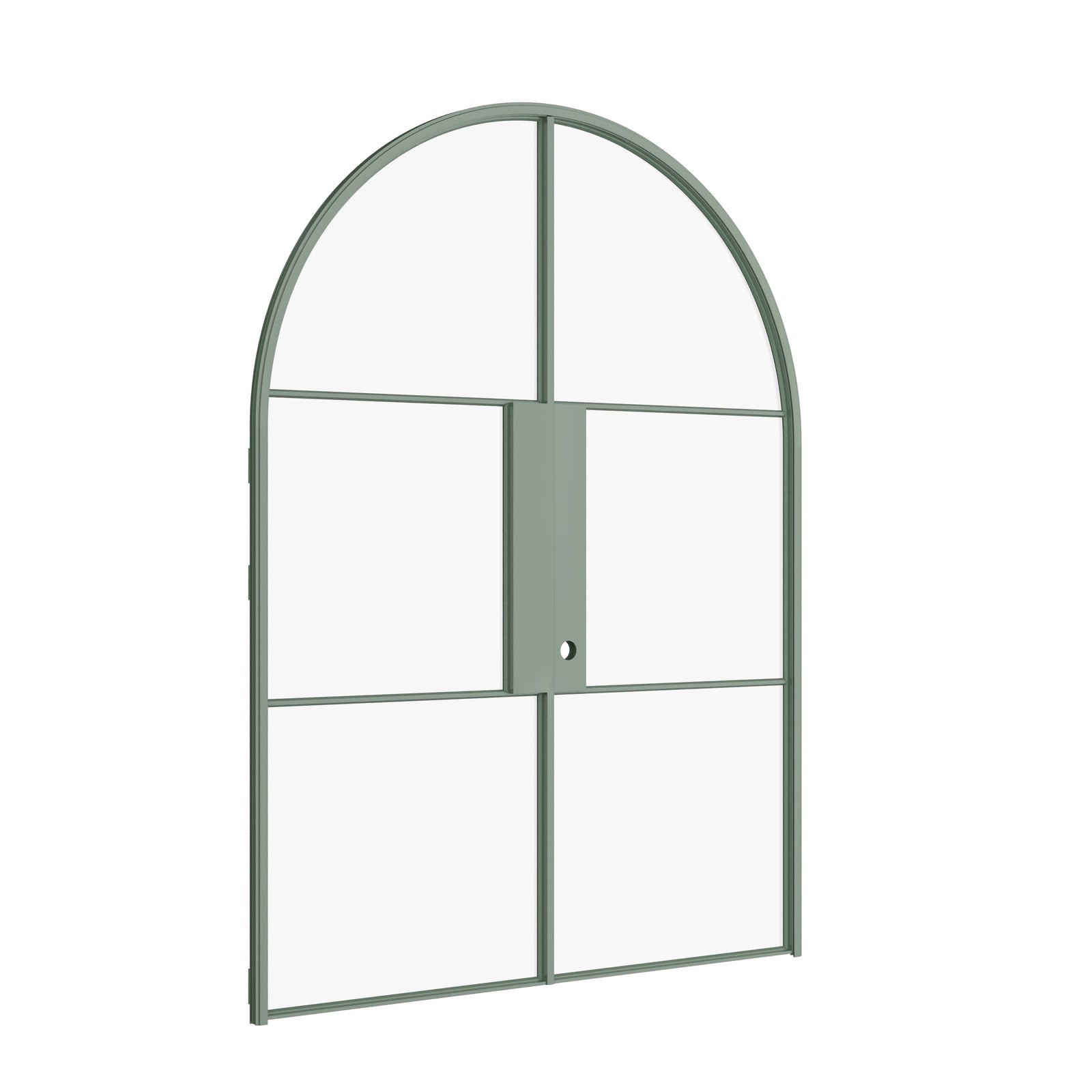 Pinkys Air 4 steel door, double, full arch, closed