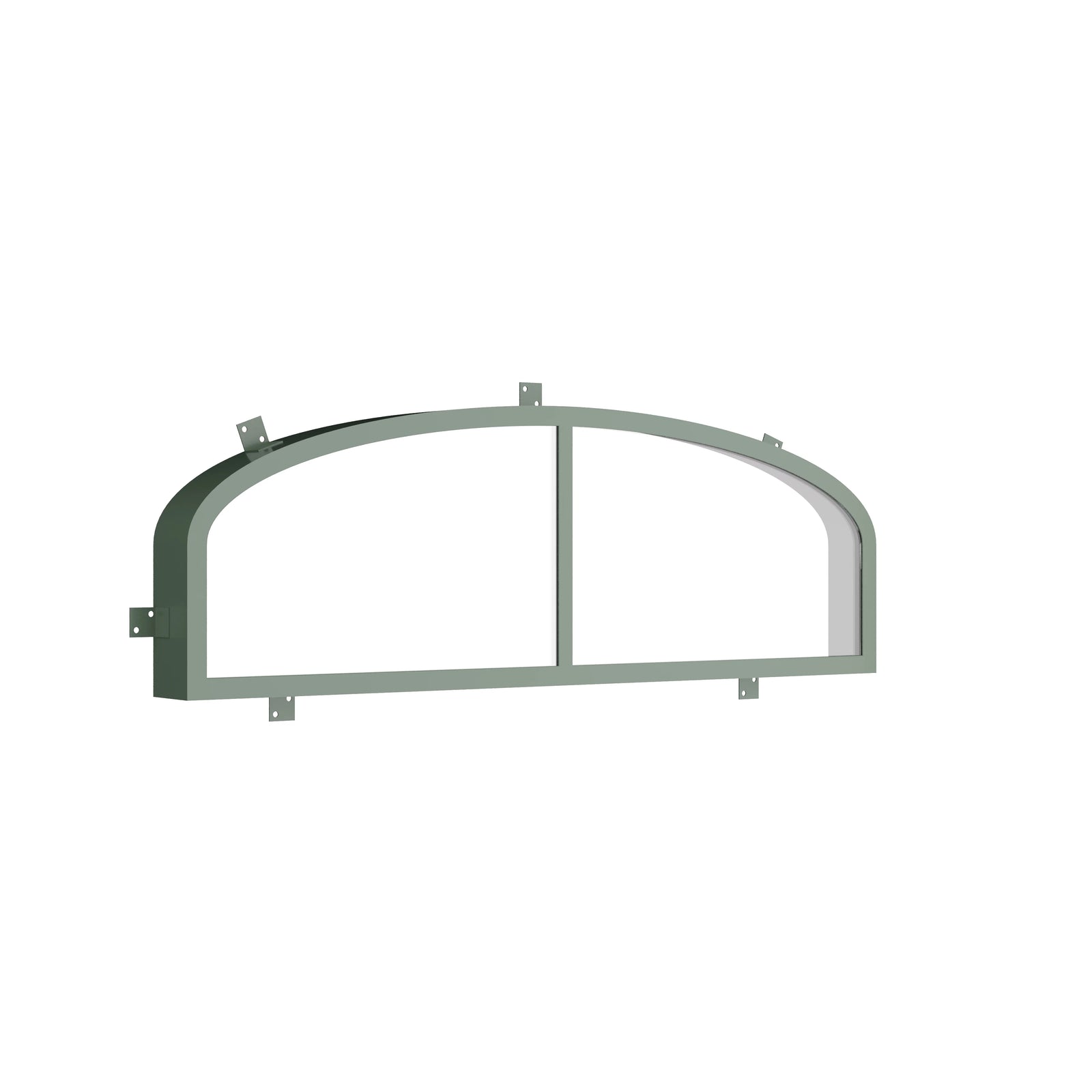 Pinkys Air 4 steel door, with a mini-arch top window