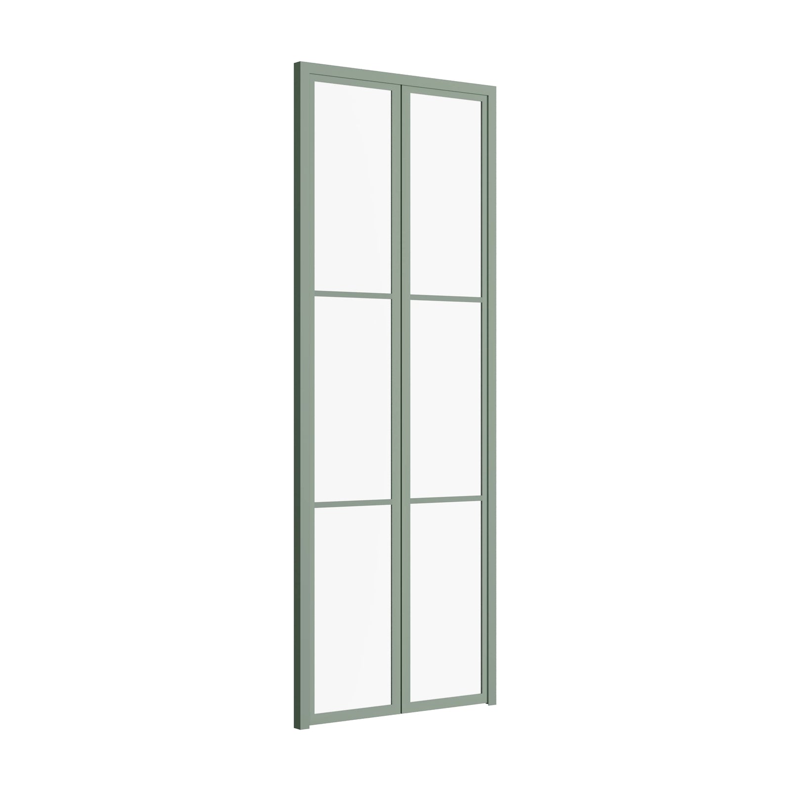 Pinkys Air 4 steel door, double, flat, closed