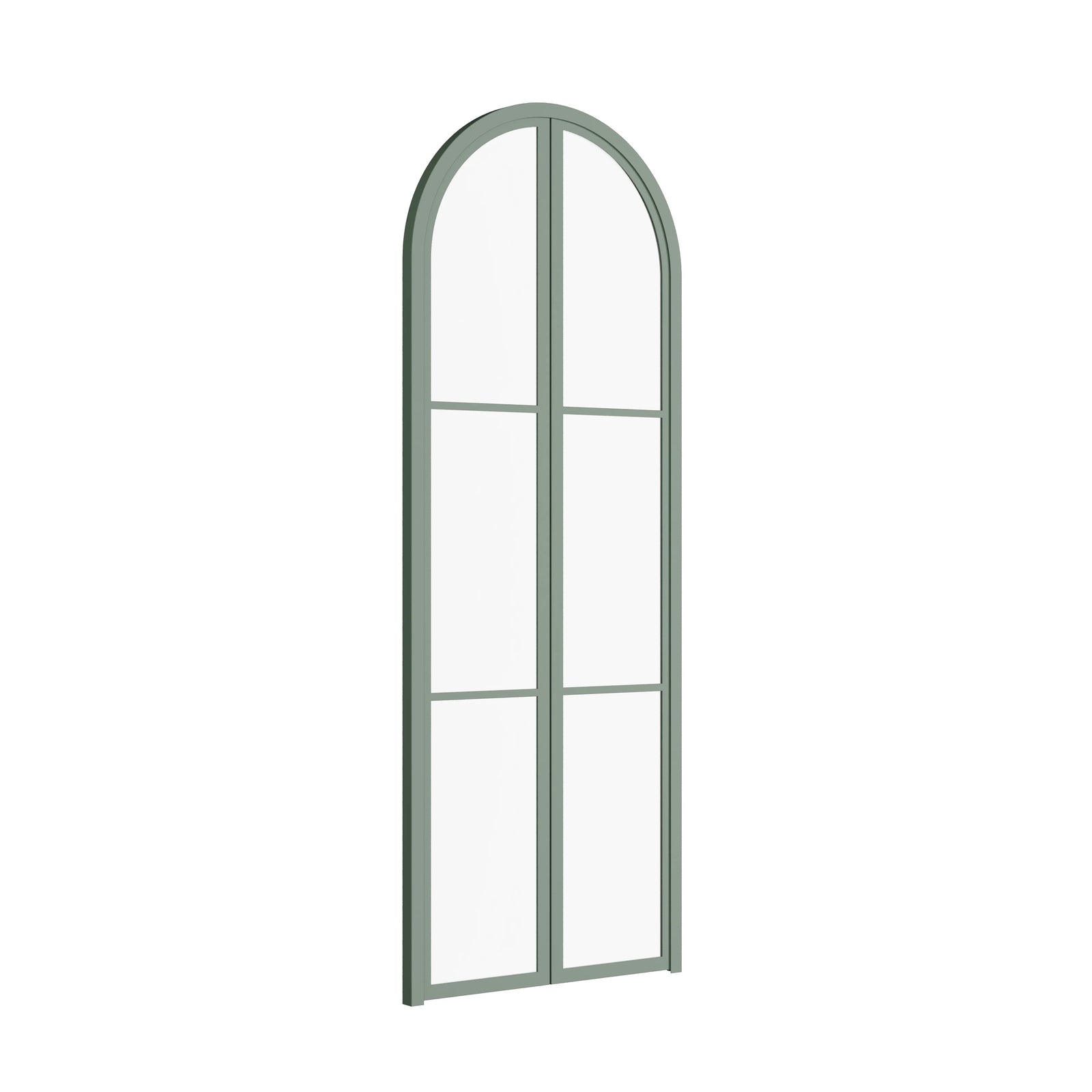 Pinkys Air 4 steel door, double, full arch, closed