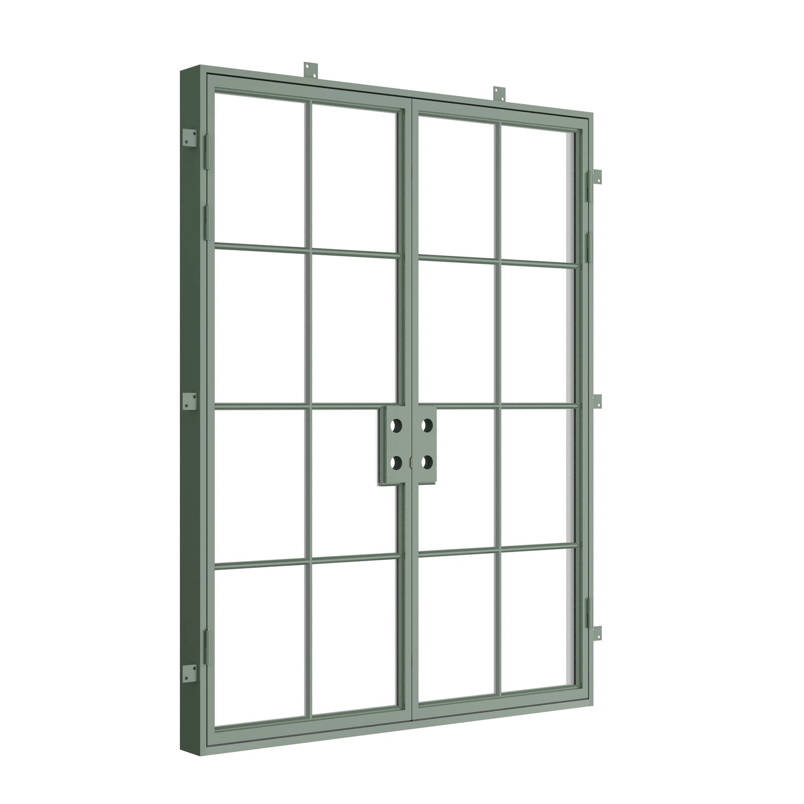 Pinkys Air 5 steel door, double, flat, closed