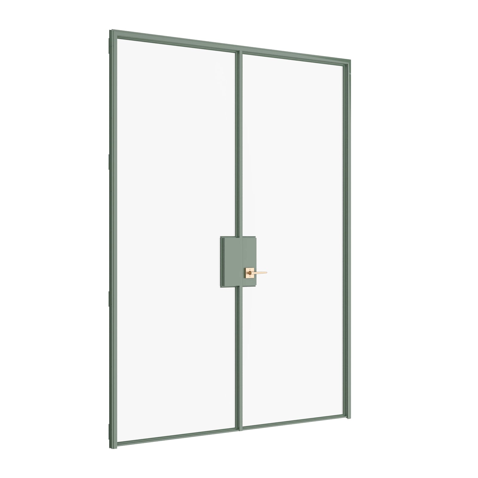 Pinkys Air Lite interior steel door, double, flat, closed