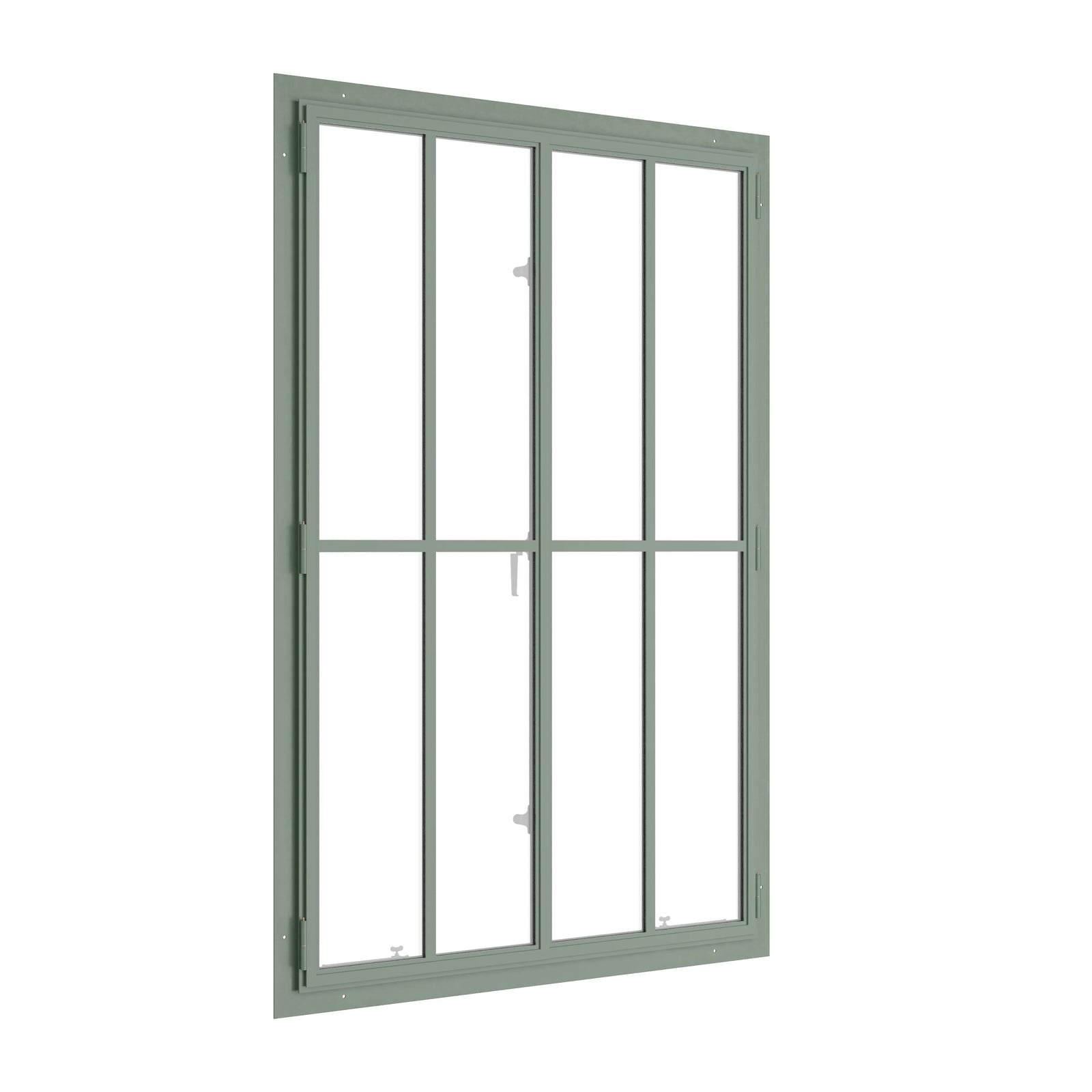 Pinkys Air Window, double, casement, portrait, closed