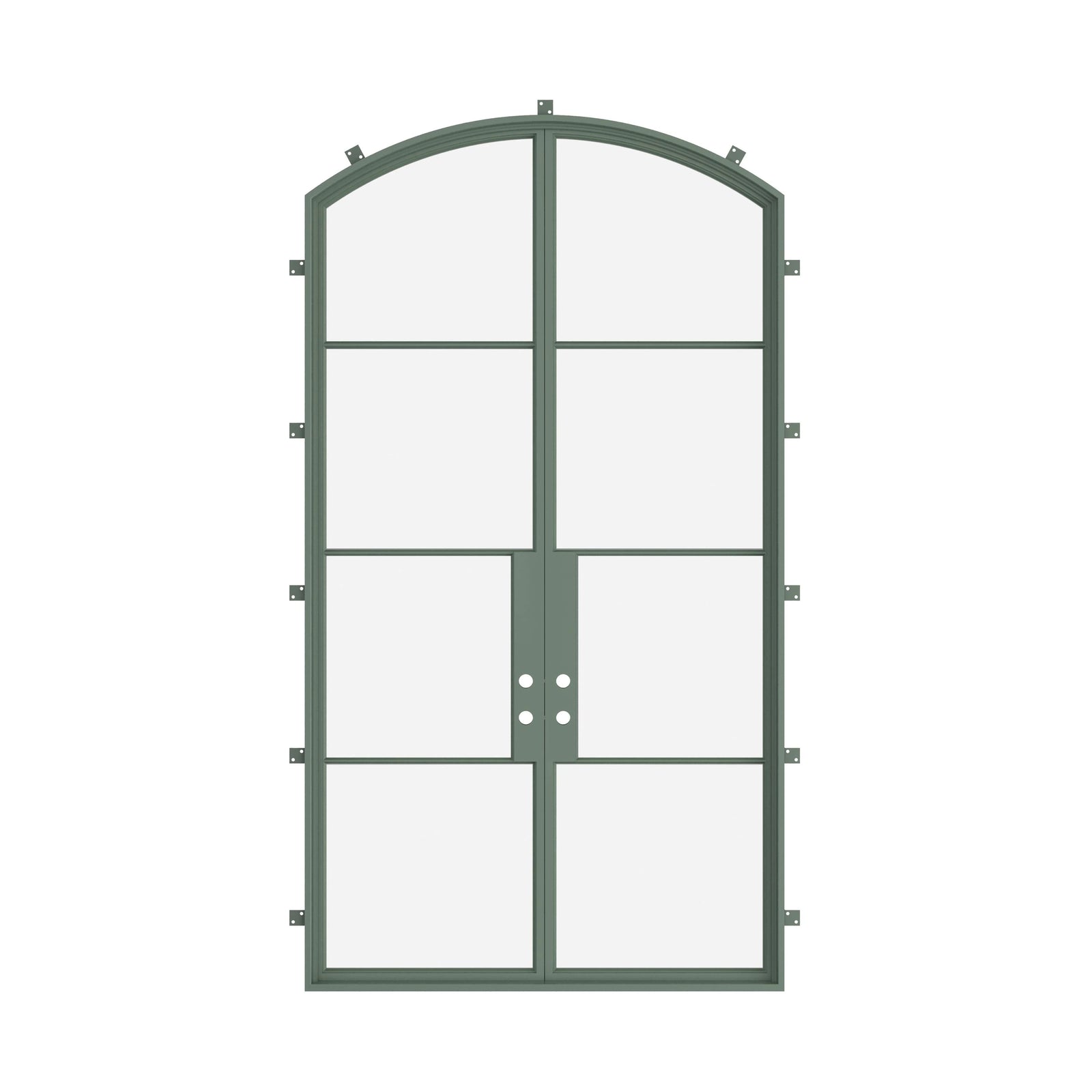 Pinkys Air 4 steel door, double, arch, closed