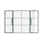 Air 4 - Dual Single with Middle Fixed Panel Flat | Customize