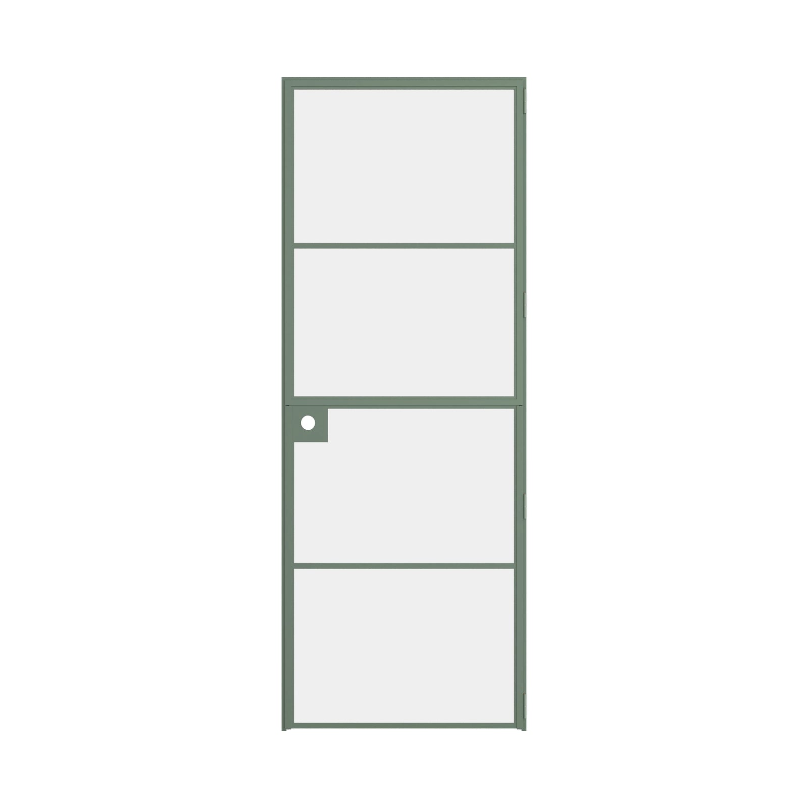 Pinkys Air 4 interior steel door, single, flat, Dutch, closed