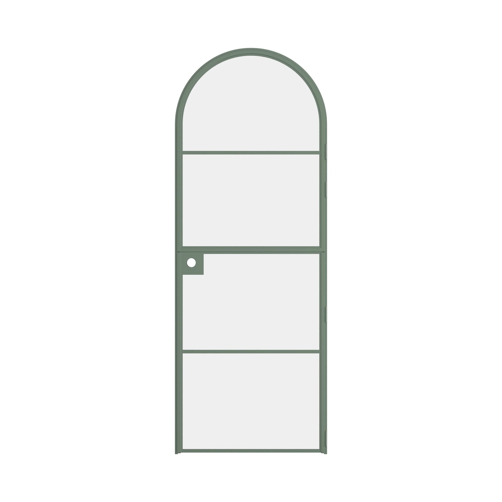 Pinkys Air 4 interior steel door, single, full arch, Dutch, closed
