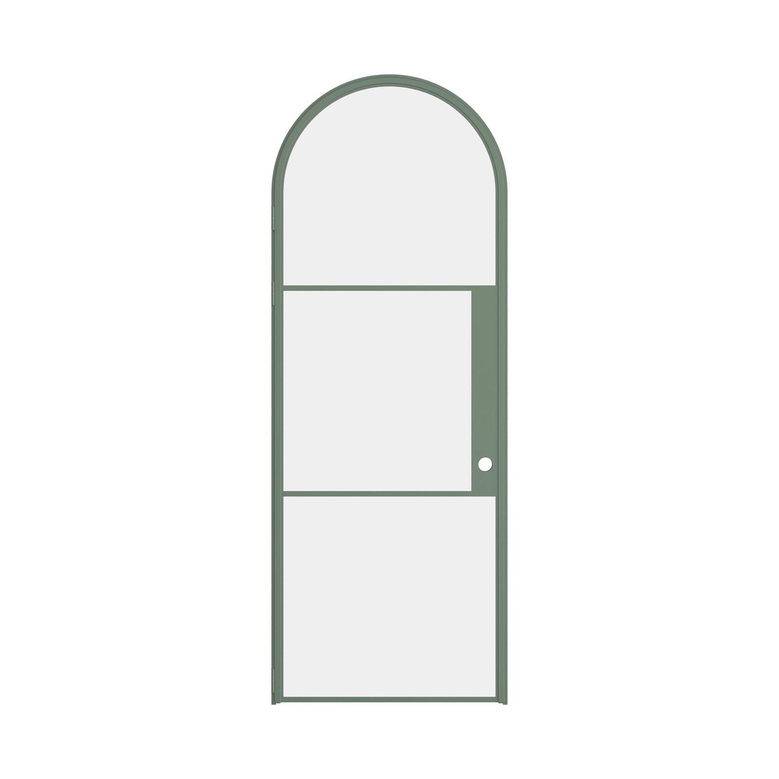 Pinkys Air 4 interior steel door, single, arch, closed