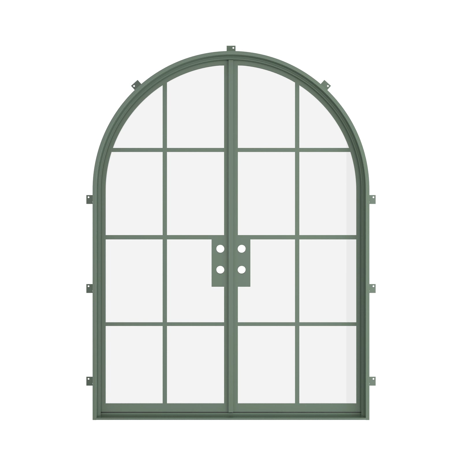 Pinkys Air 5 steel door, double, full arch, closed