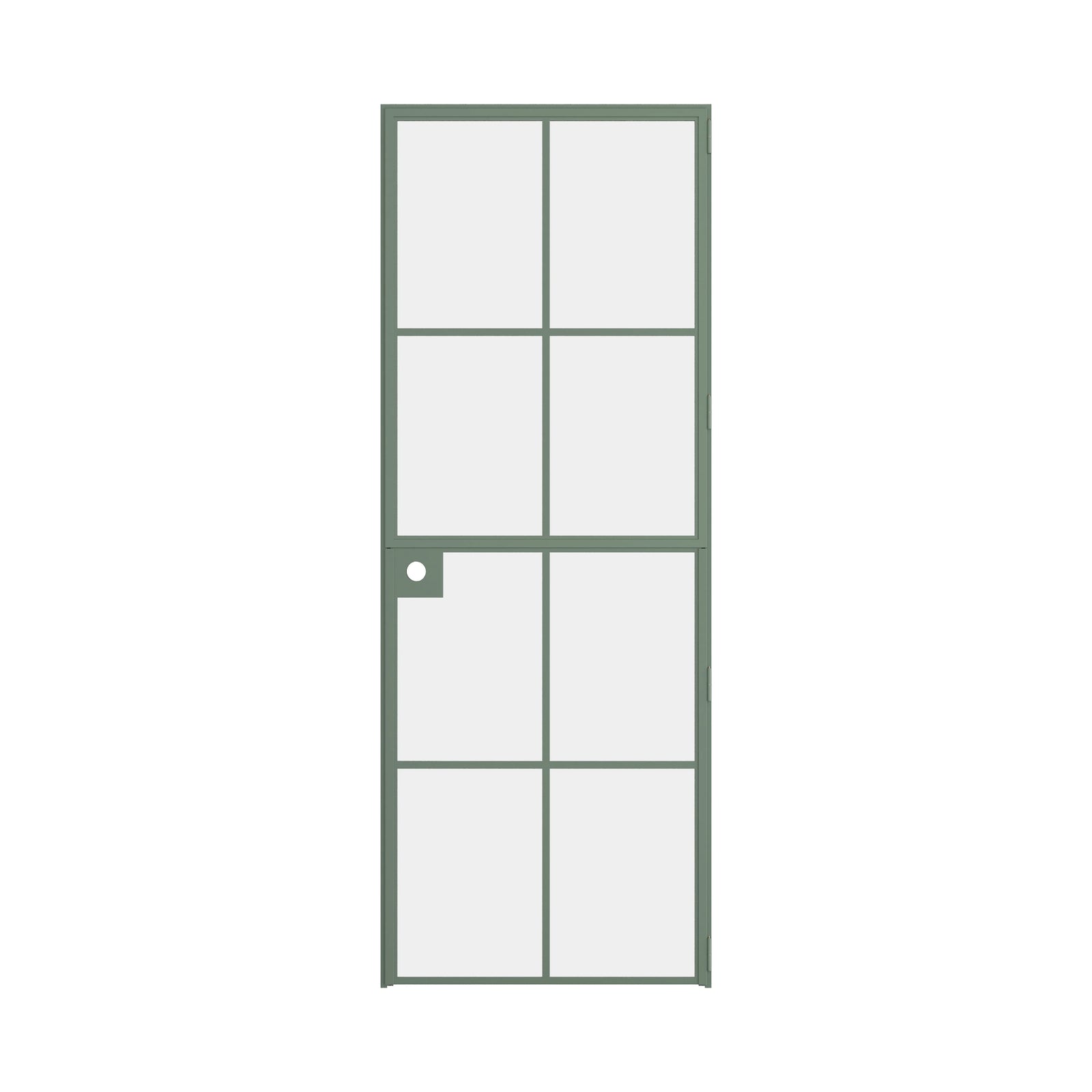 Pinkys Air 5 interior steel door, single, flat, Dutch, closed