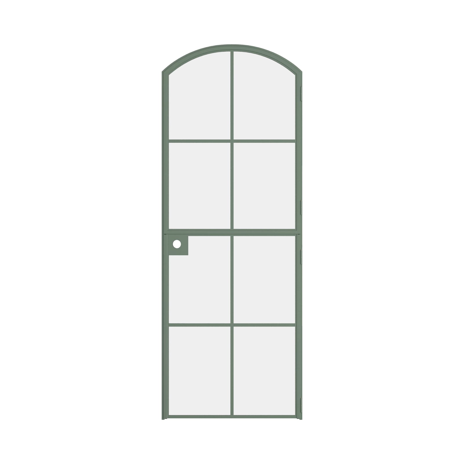 Pinkys Air 5 interior steel door, single, arch, Dutch, closed