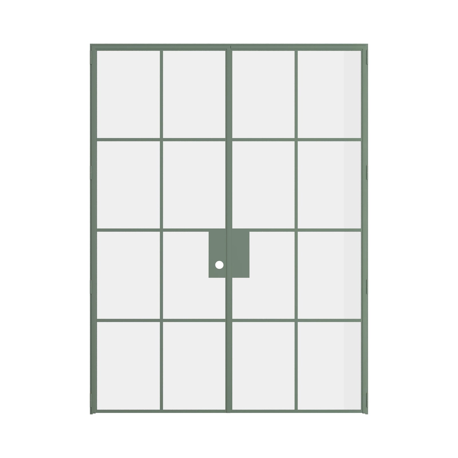 Pinkys Air 5 interior steel door, double, flat, closed