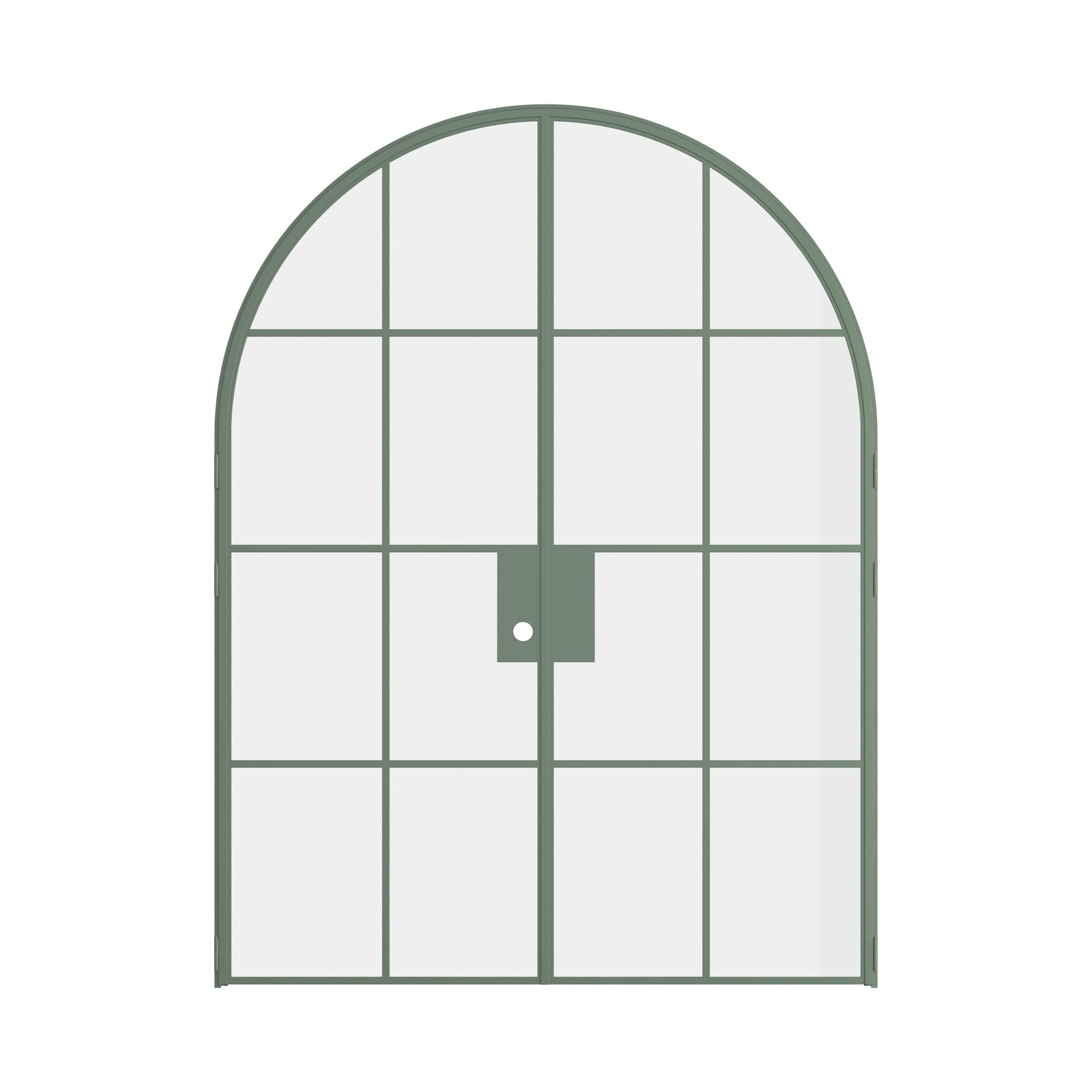 Pinkys Air 5 interior steel door, double, full arch, closed