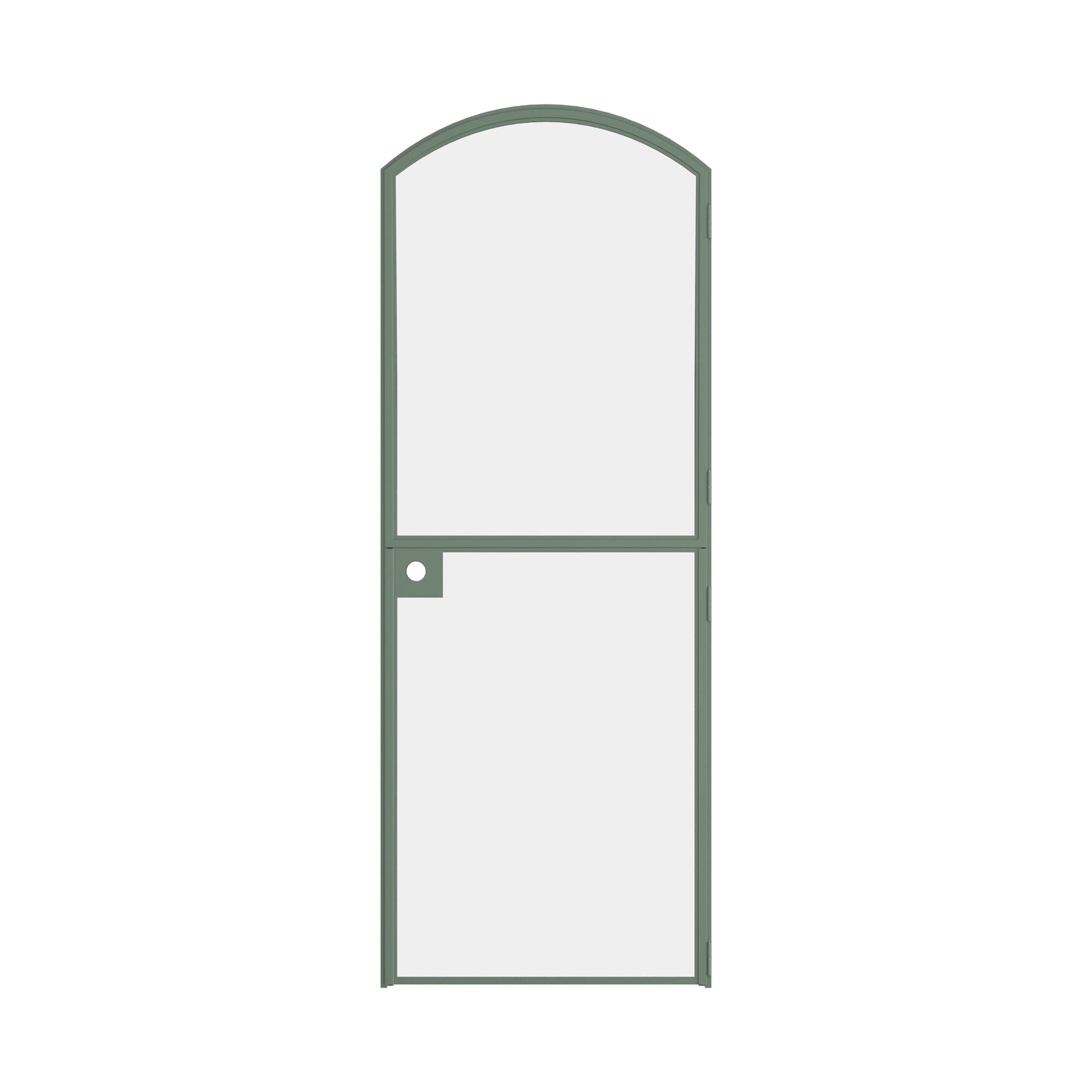 Pinkys Air Lite interior steel door, single, arch, Dutch, closed
