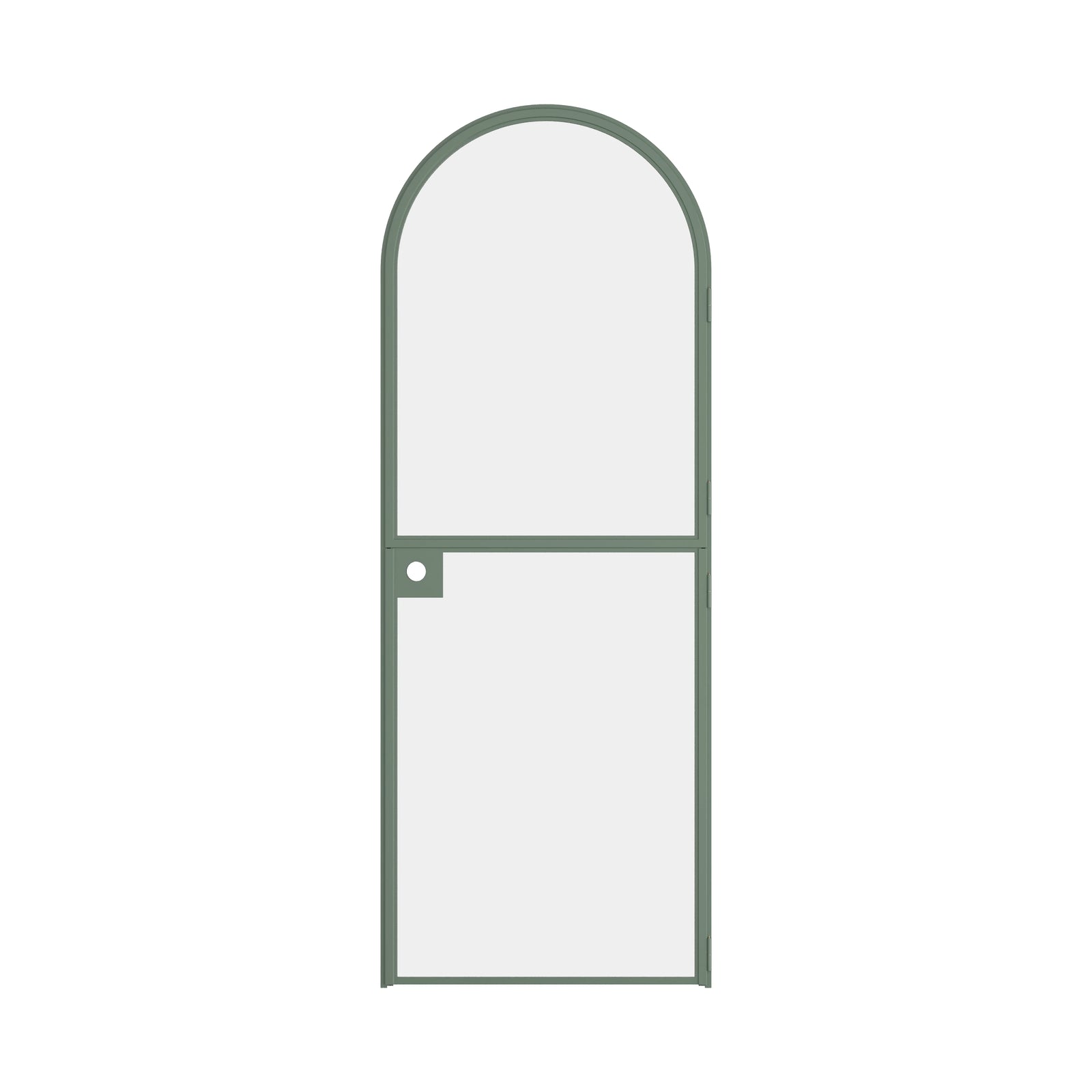 Pinkys Air Lite interior steel door, single, full arch, Dutch, closed