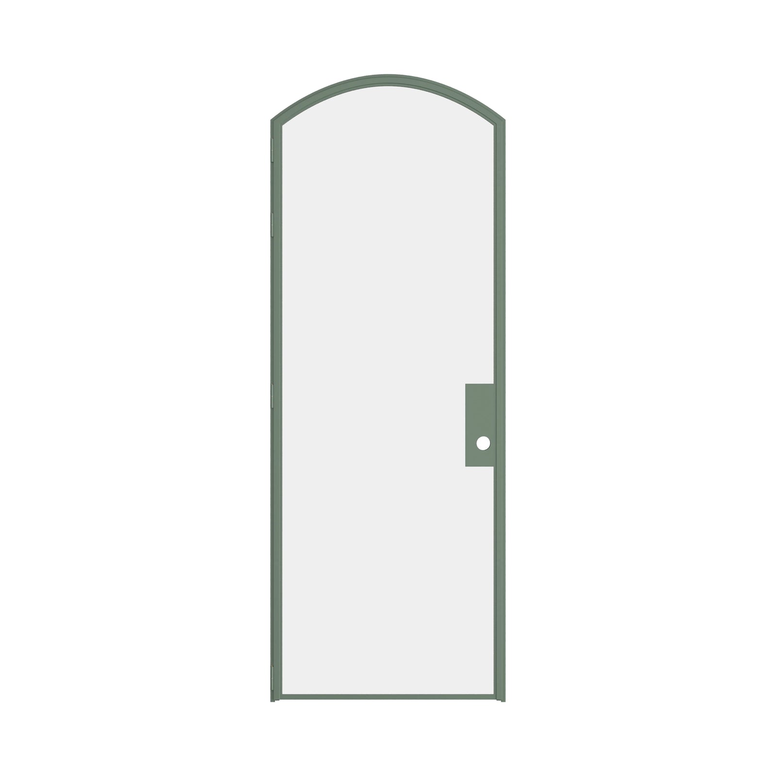Pinkys Air Lite interior steel door, single, arch, closed