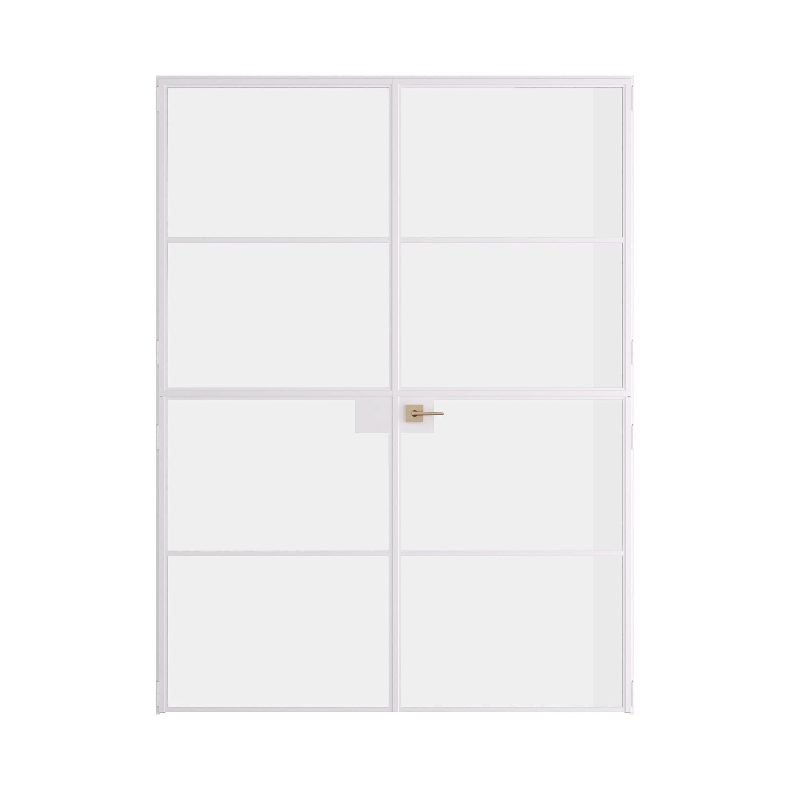 Pinkys Air 4 interior steel door, double, flat, Dutch, closed