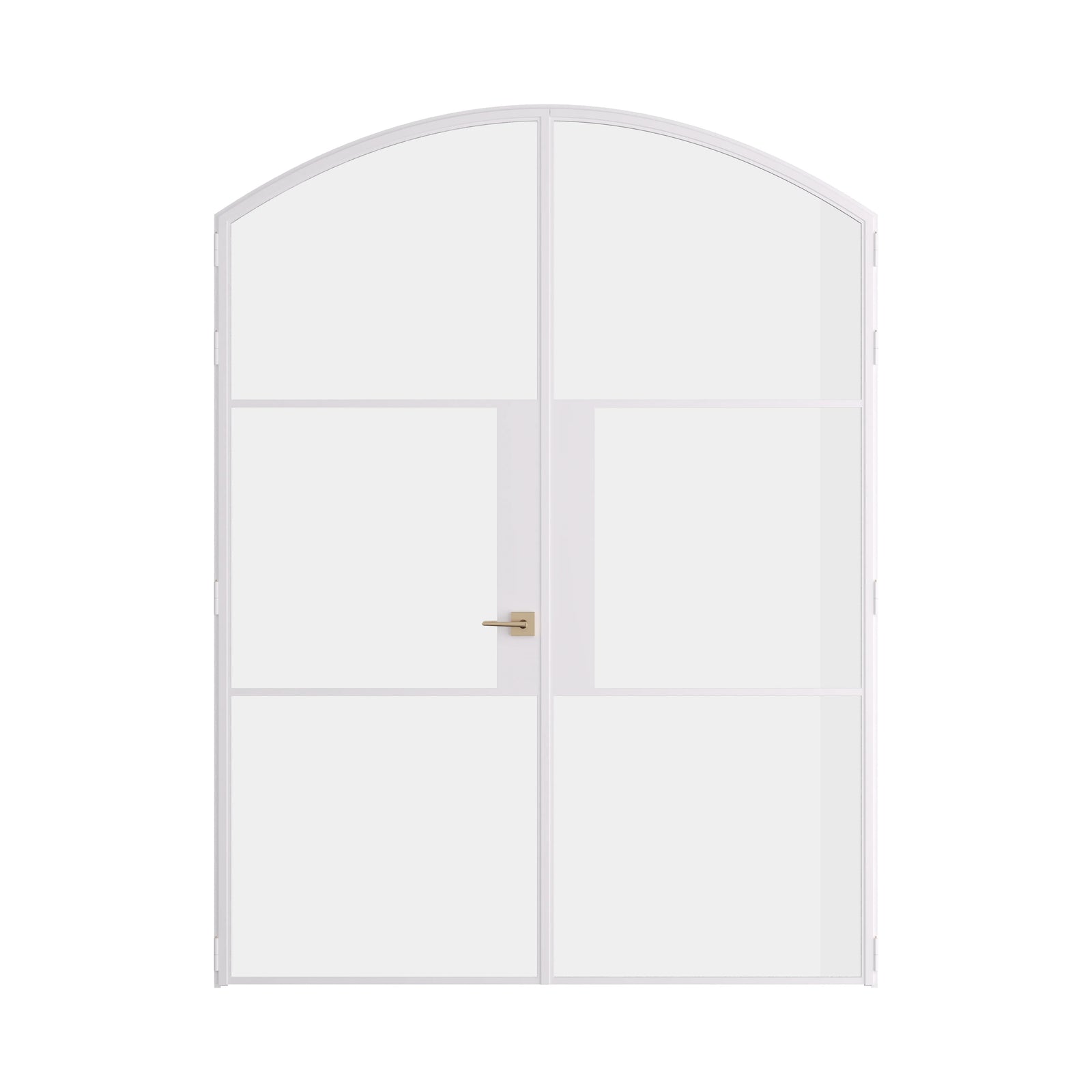 Pinkys Air 4 interior steel door, double, arch, closed