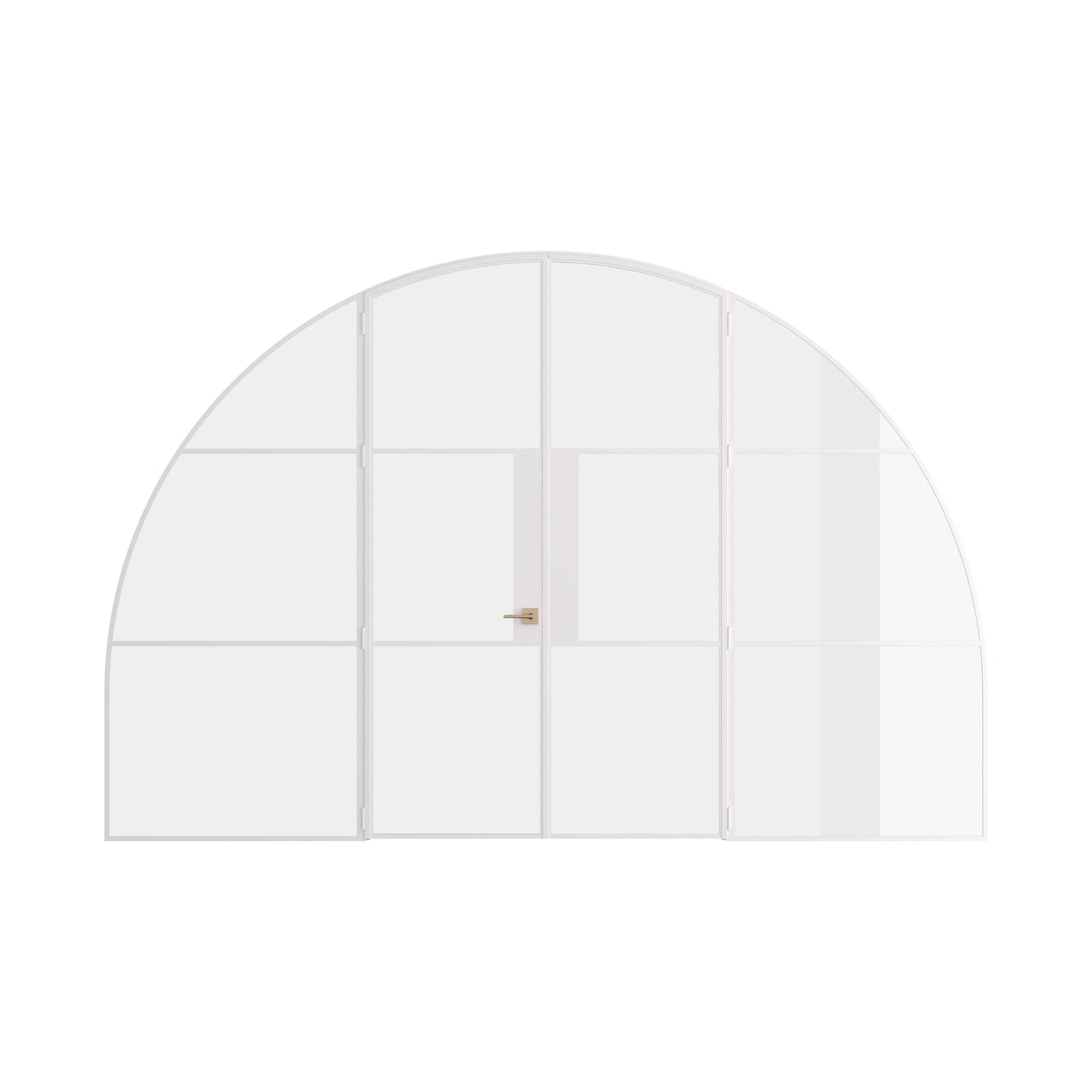 Pinkys Air 4 interior steel door, double, full arch, closed