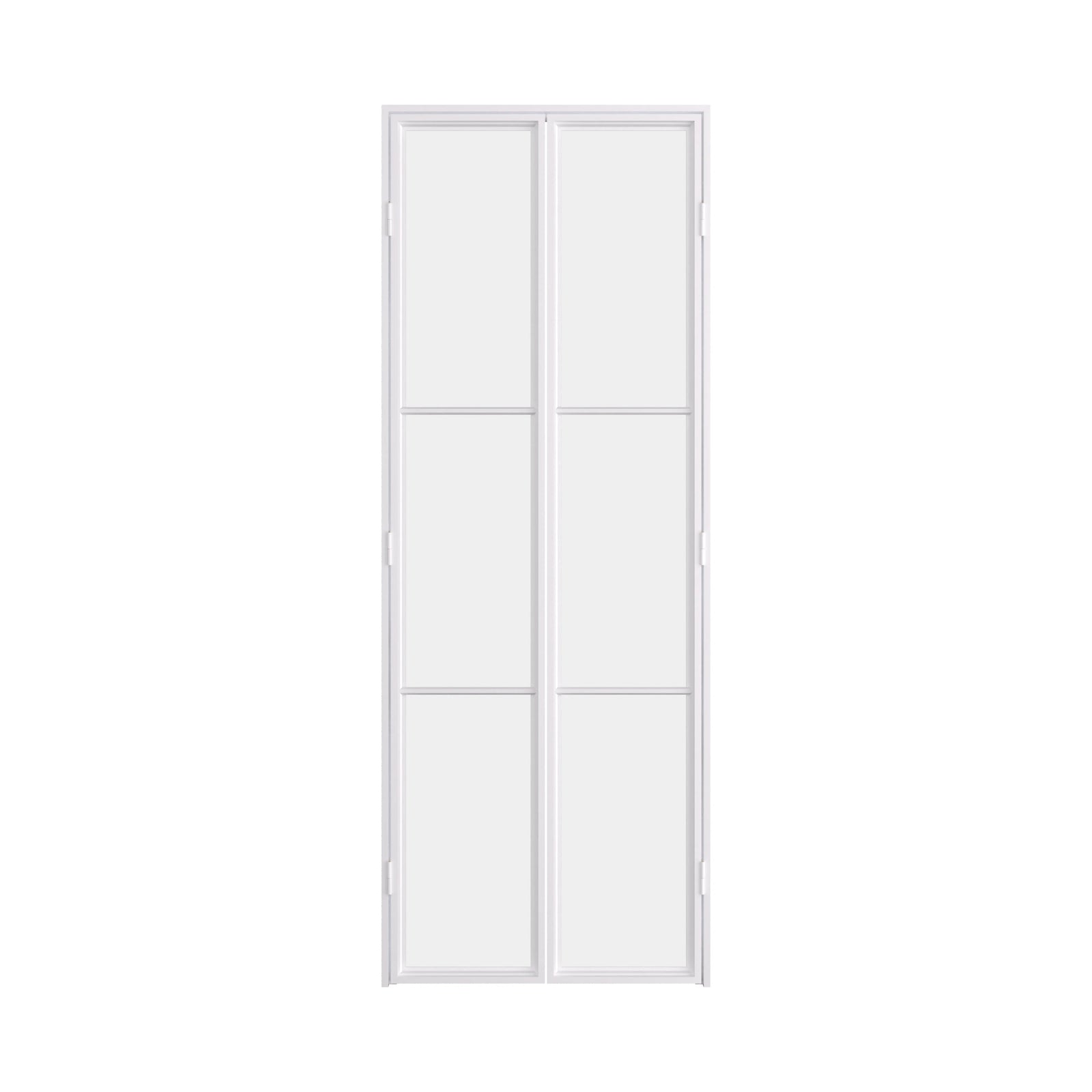 Pinkys Air 4 steel door, double, flat, closed