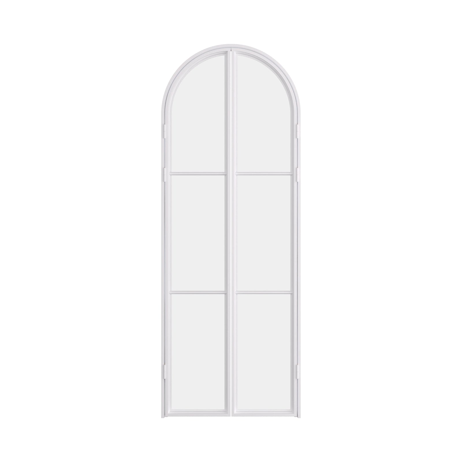 Pinkys Air 4 steel door, double, full arch, closed