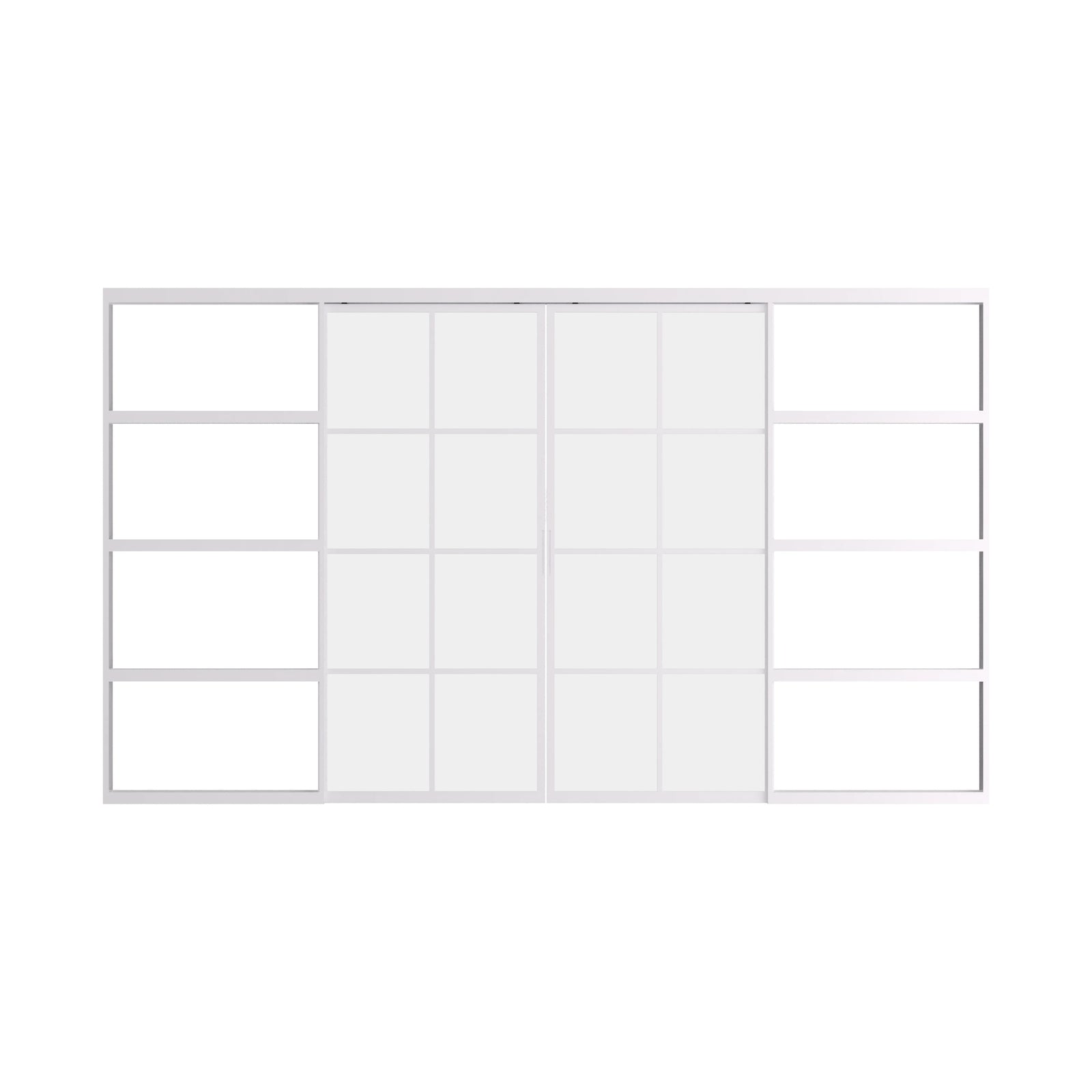 Pinkys Air 5 interior steel door, double, flat, closed