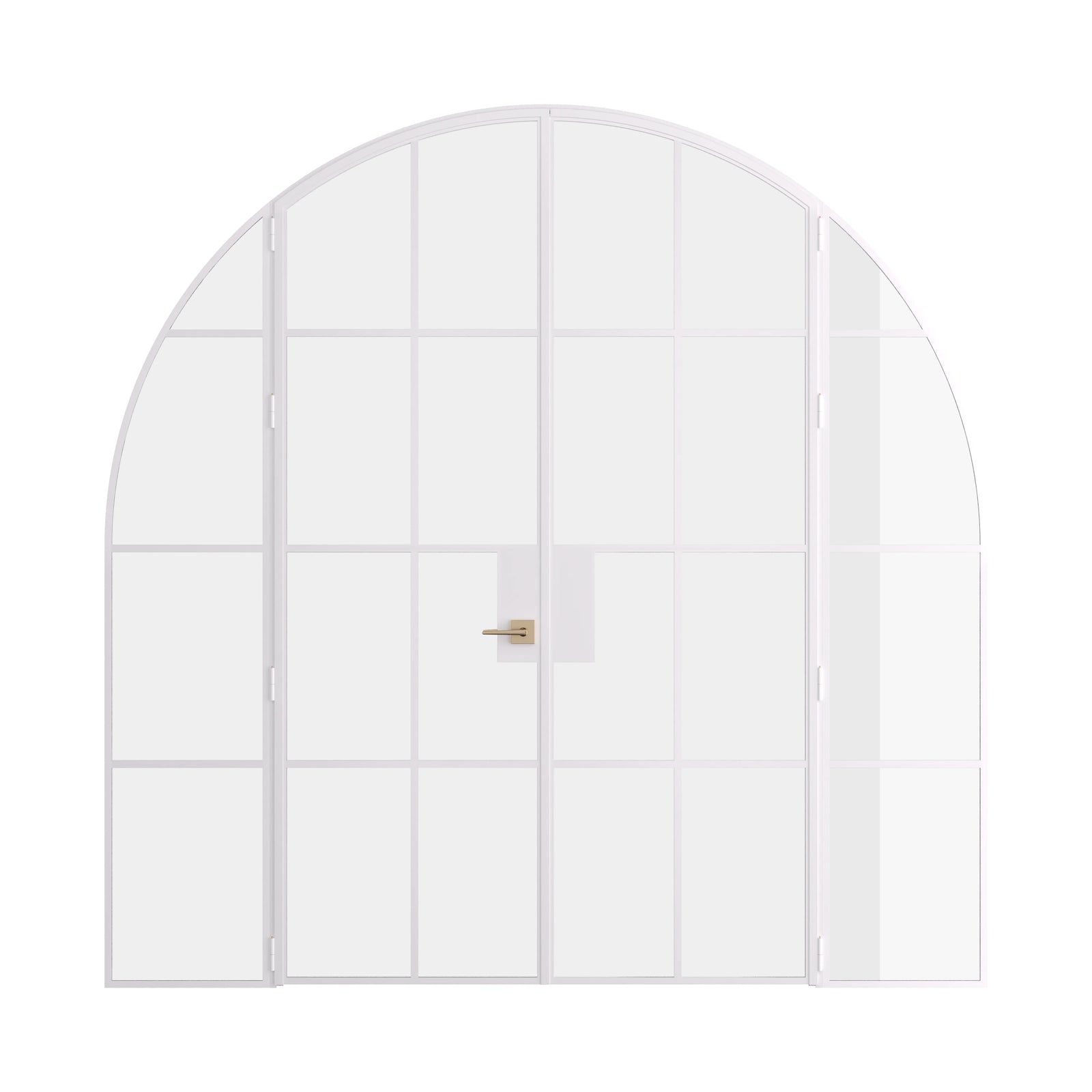 Pinkys Air 5 interior steel door, double, full arch, closed