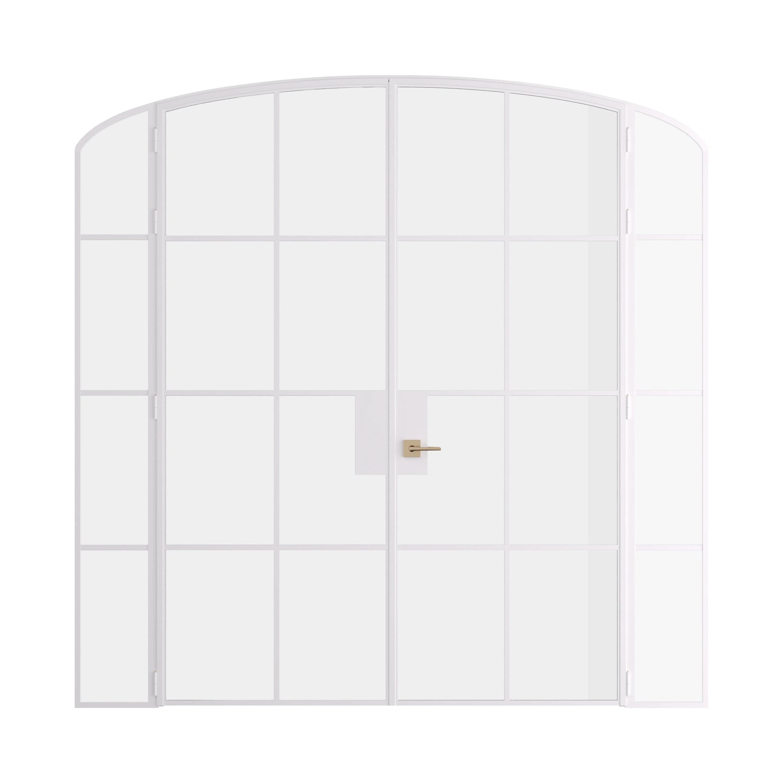 Pinkys Air 5 interior steel door, double, mini arch, with side windows, closed