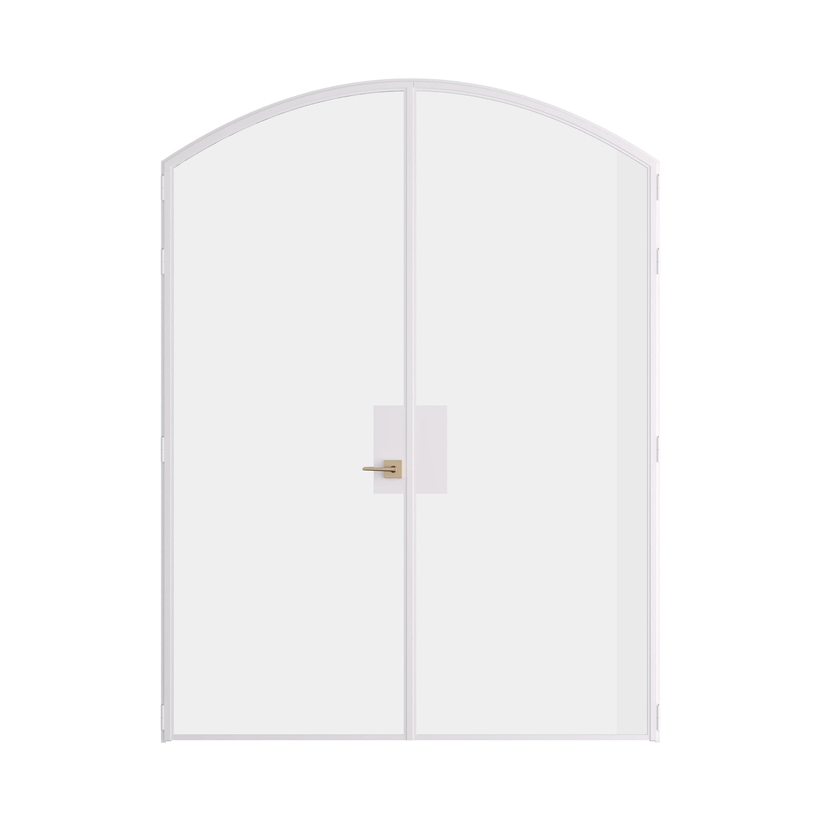 Pinkys Air Lite interior steel door, double, arch, closed