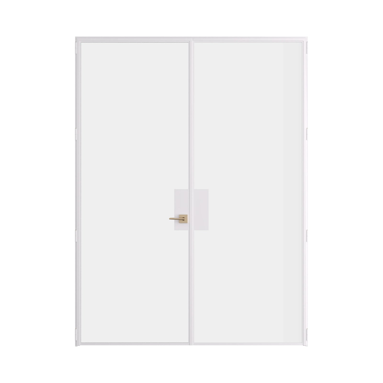 Pinkys Air Lite interior steel door, double, flat, closed
