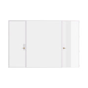Air Lite Interior - Dual Single with Middle Fixed Panel Flat | Customize