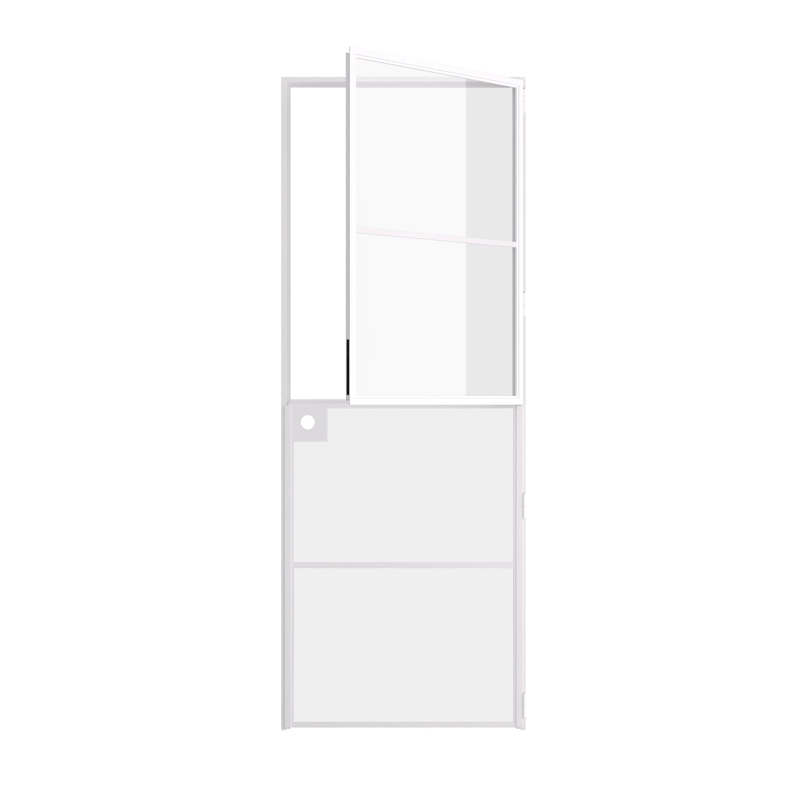 Pinkys Air 4 interior steel door, single, flat, Dutch, open