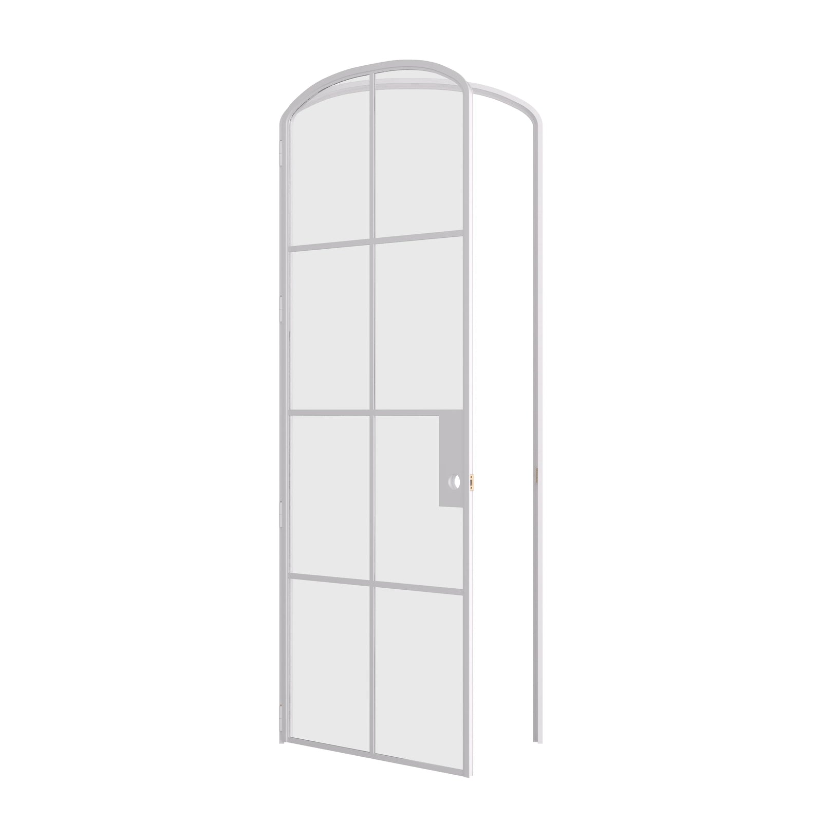 Pinkys Air 5 interior steel door, single, arch, open