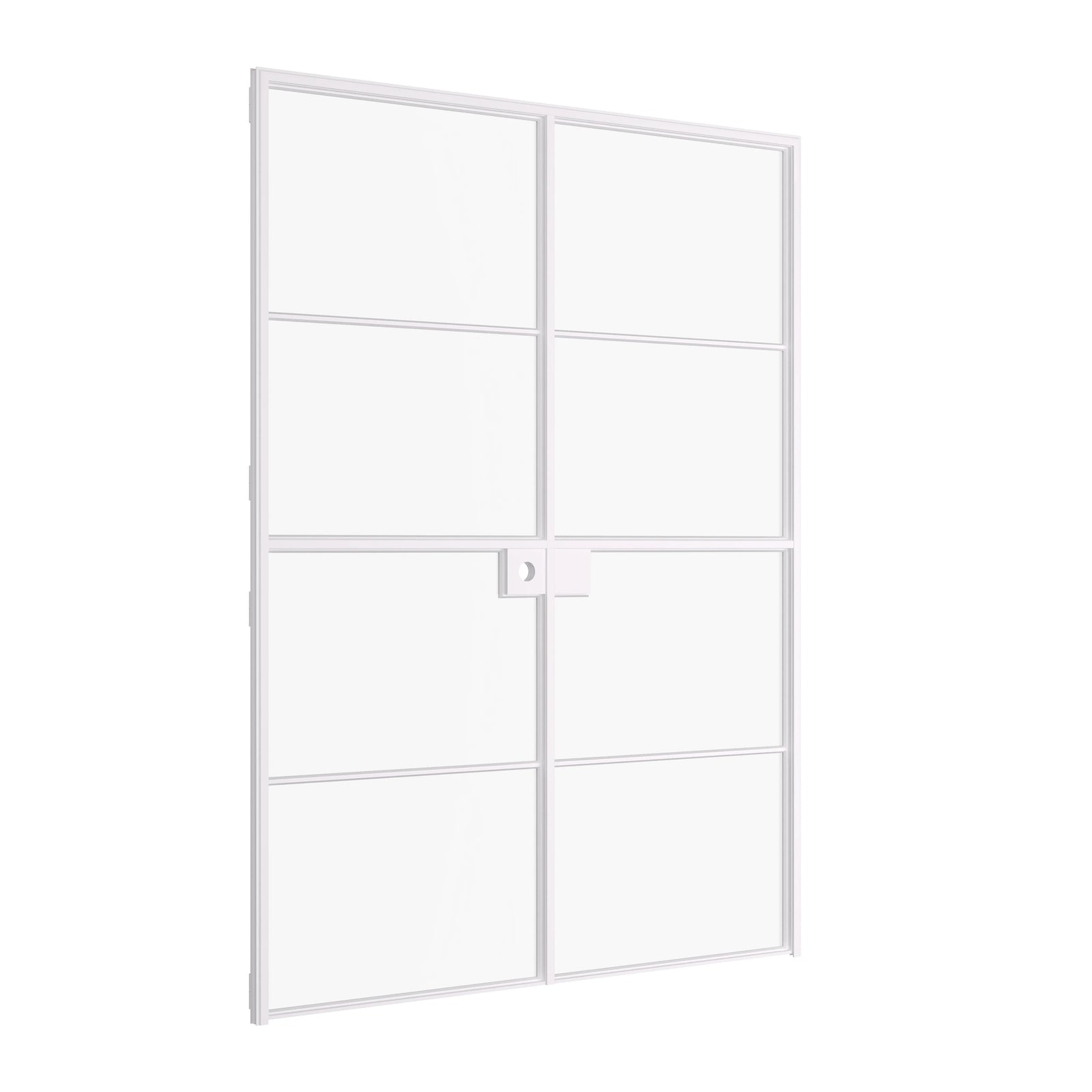 Pinkys Air 4 interior steel door, double, flat, Dutch, closed