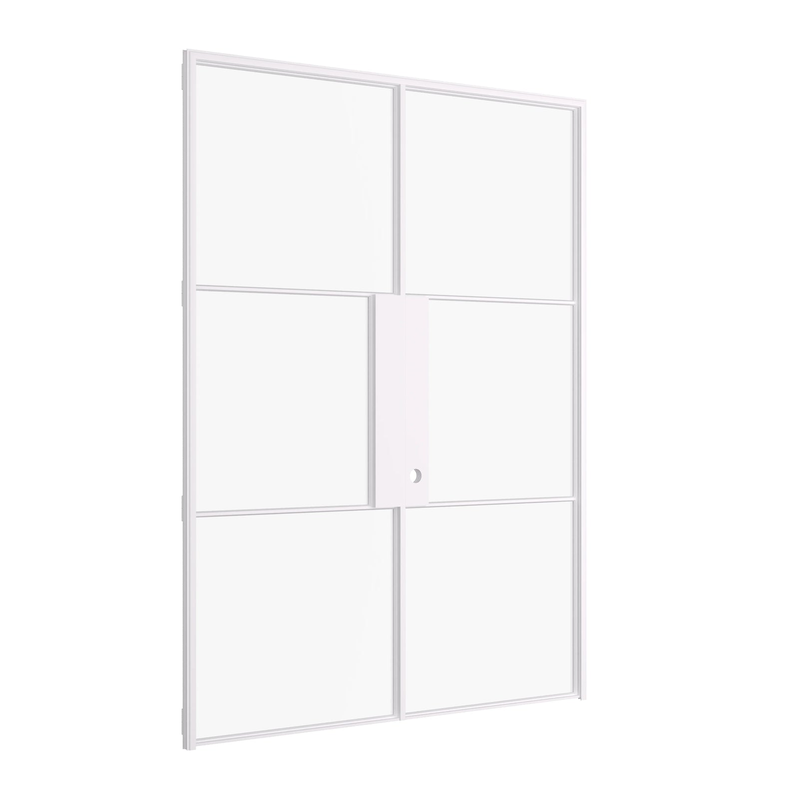 Pinkys Air 4 interior steel door, double, flat, closed