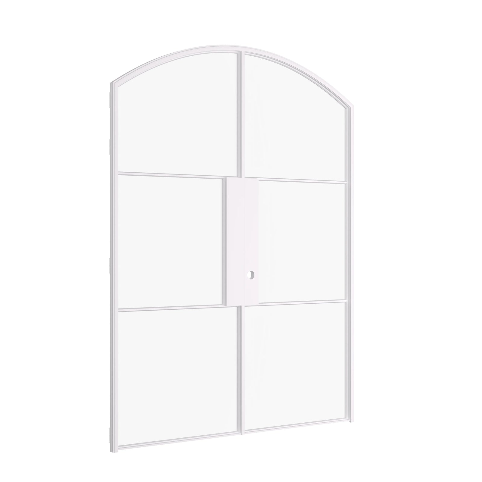 Pinkys Air 4 interior steel door, double, arch, closed