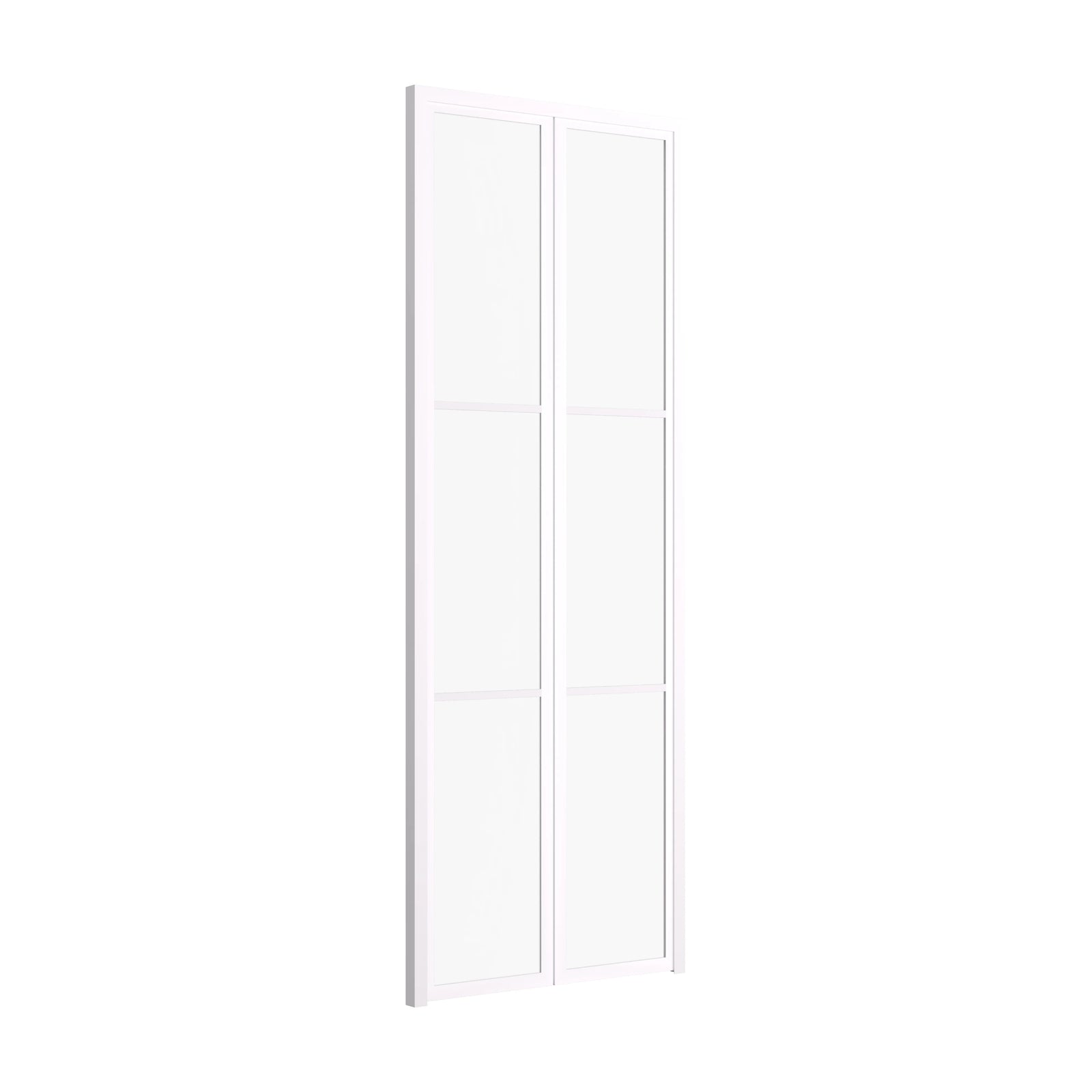 Pinkys Air 4 steel door, double, flat, closed