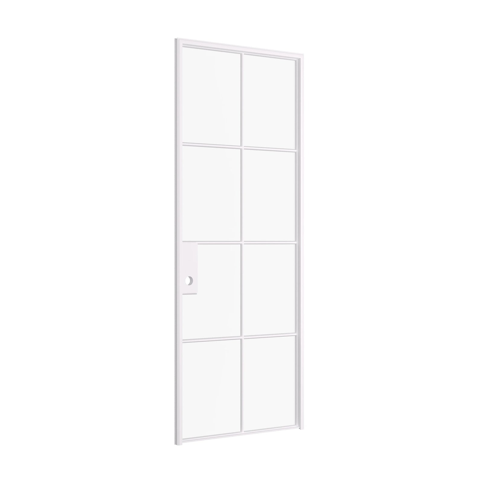 Pinkys Air 5 interior steel door, single, flat, closed