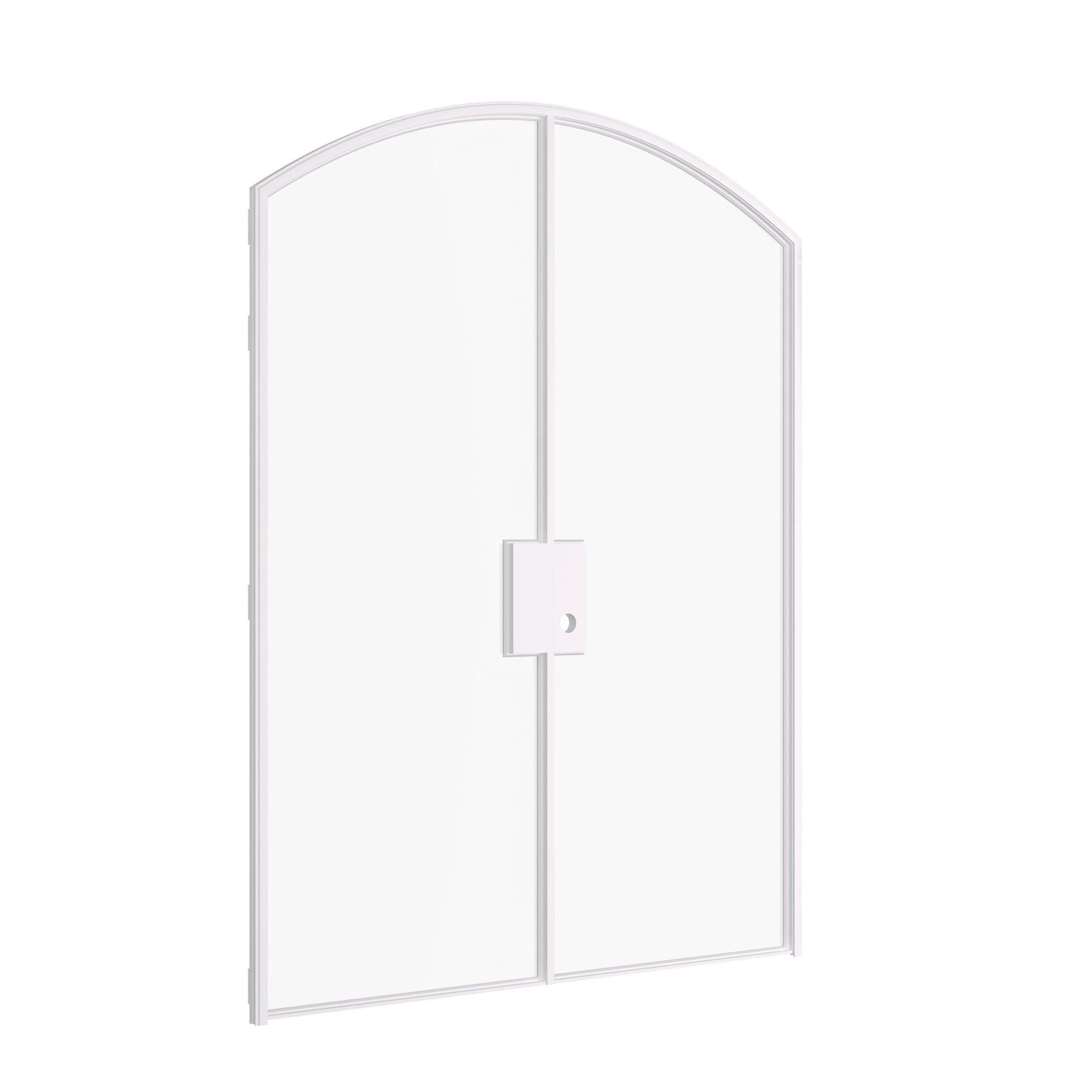 Pinkys Air Lite interior steel door, double, arch, closed