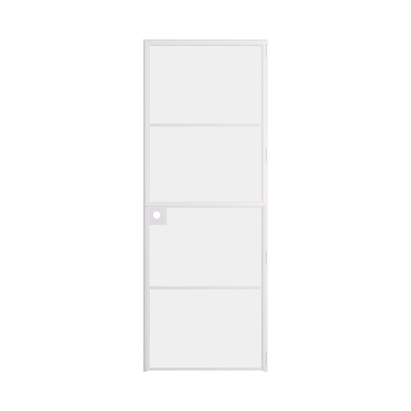 Pinkys Air 4 interior steel door, single, flat, Dutch, closed